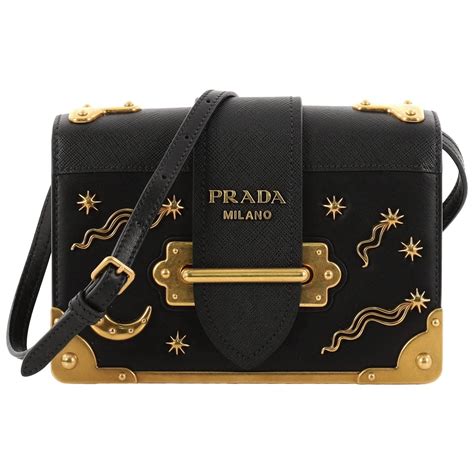 yellow sparkly prada bag|prada constellation bag.